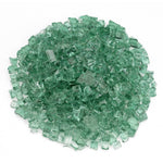 Load image into Gallery viewer, 1/2" Evergreen Fire Glass - Outdoor Fire and Patio
