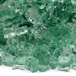 Load image into Gallery viewer, 1/2" Evergreen Fire Glass - Outdoor Fire and Patio
