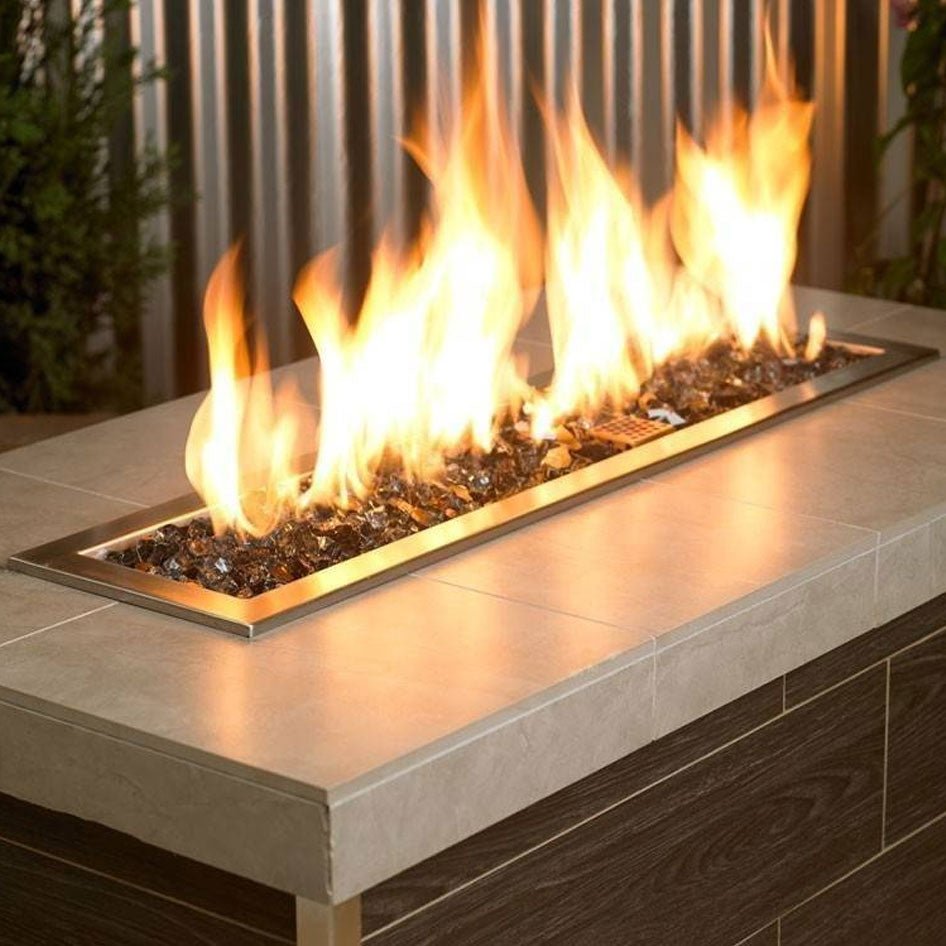 1/2" Gray Fire Glass - Outdoor Fire and Patio