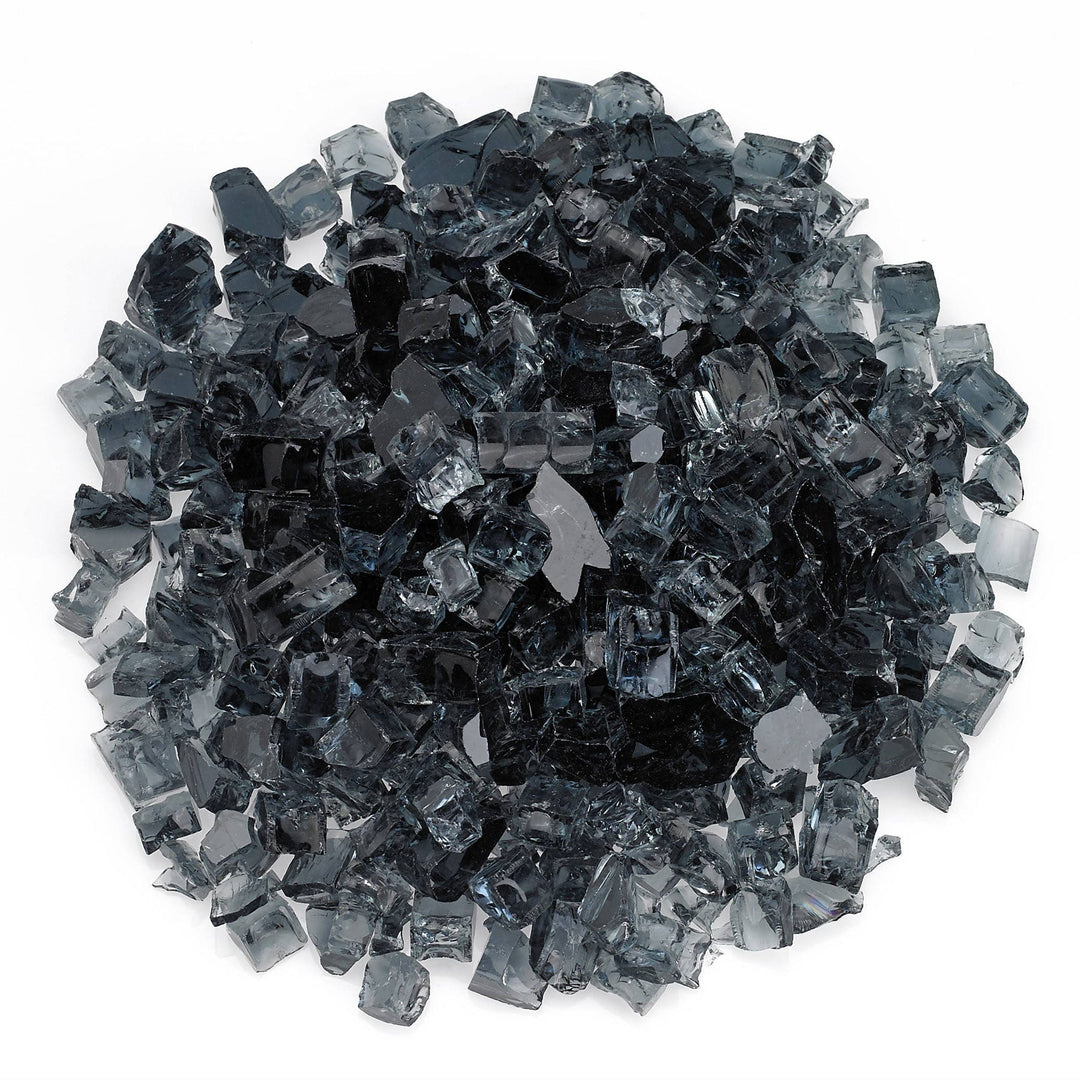 1/2" Gray Fire Glass - Outdoor Fire and Patio