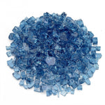 Load image into Gallery viewer, 1/2" Pacific Blue Fire Glass - Outdoor Fire and Patio