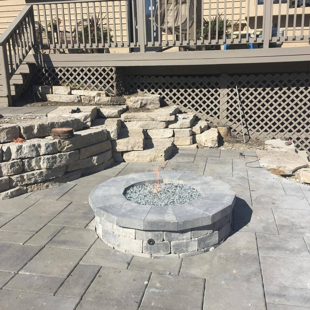 1/2" StarFire Reflective Fire Glass - Outdoor Fire and Patio