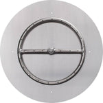 Load image into Gallery viewer, The Outdoor Plus Round Stainless Steel Flat Pan 12&quot; &amp; Round Burner 6&quot;