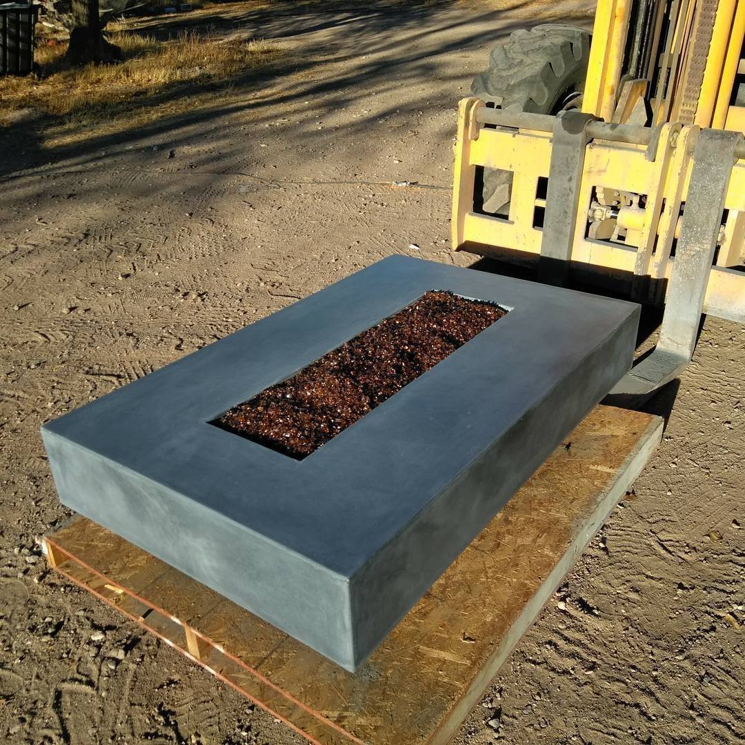 1/4" Copper Fire Glass - Outdoor Fire and Patio