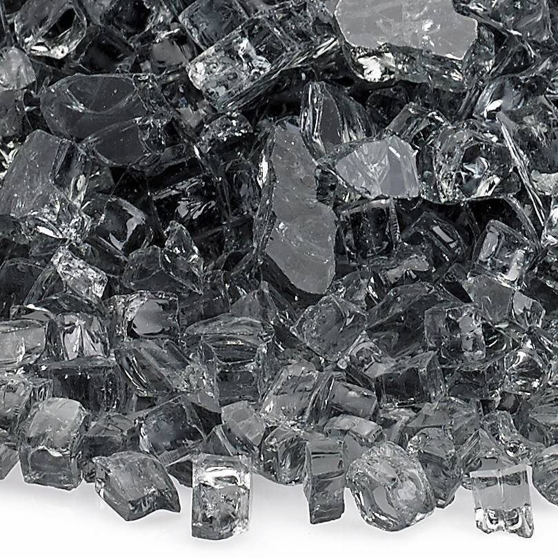 1/4" Gray Fire Glass - Outdoor Fire and Patio