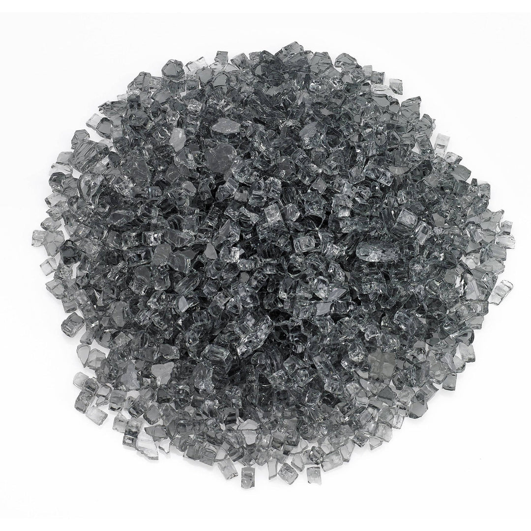 1/4" Gray Fire Glass - Outdoor Fire and Patio