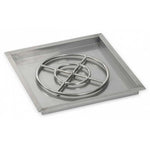 Load image into Gallery viewer, 24" Drop in Burner Pan. Square - Outdoor Fire and Patio