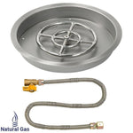 Load image into Gallery viewer, 25" Drop in Burner Pan. Round. Match Lite - Outdoor Fire and Patio