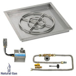 Load image into Gallery viewer, 30" Drop in Burner Pan. Square. Automated - Outdoor Fire and Patio