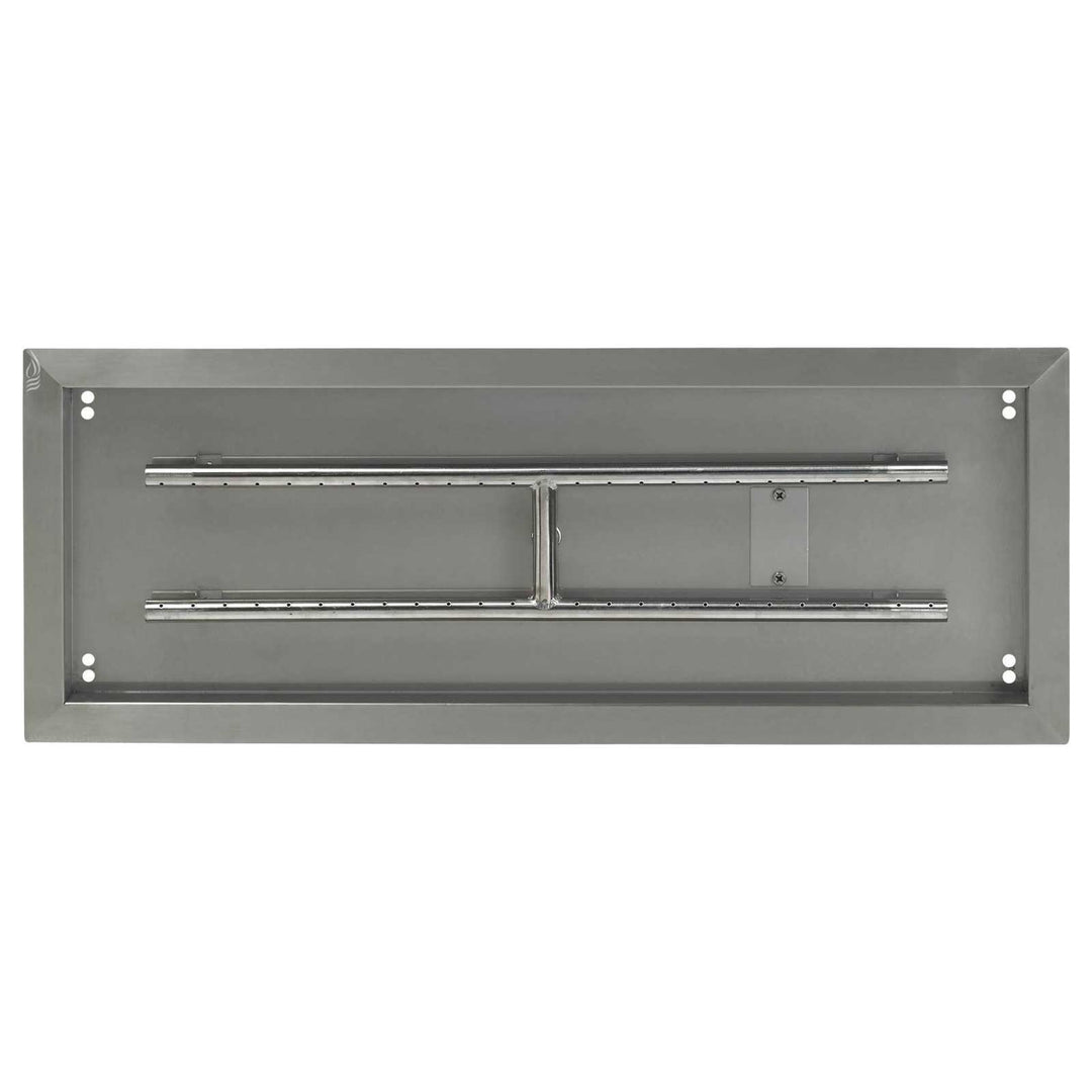 30" x 10" Drop in Pan. Rectangular - Outdoor Fire and Patio