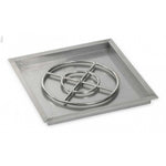 Load image into Gallery viewer, 36" Drop in Burner Pan. Square - Outdoor Fire and Patio