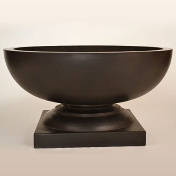 36" Lyon Concrete Fire Bowl - Outdoor Fire and Patio
