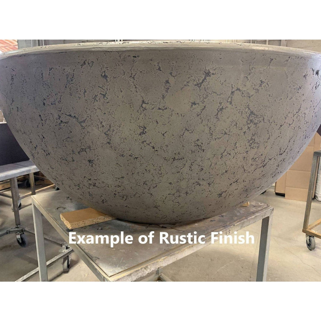 36" Rodeo Concrete Fire Bowl - Outdoor Fire and Patio