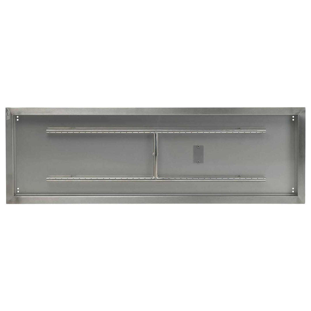 36" x 12" Drop in Pan. Rectangular - Outdoor Fire and Patio