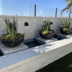 Load image into Gallery viewer, Luxe Low Planter Bowl - Outdoor Fire and Patio
