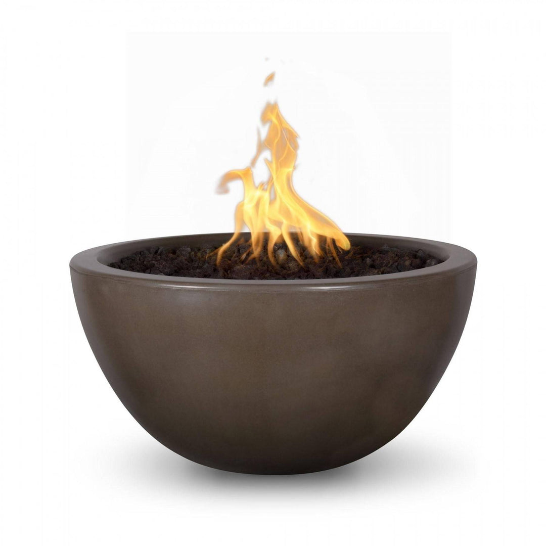 38" Luna Concrete Fire Pit - Outdoor Fire and Patio