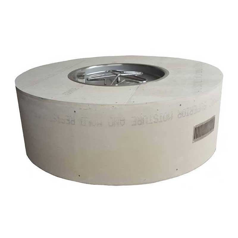 45" Round Ready to Finish Package with 18" Penta Torpedo Burner - Outdoor Fire and Patio