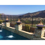 Load image into Gallery viewer, 48" Concrete Fire Bowl | Cazo - Outdoor Fire and Patio