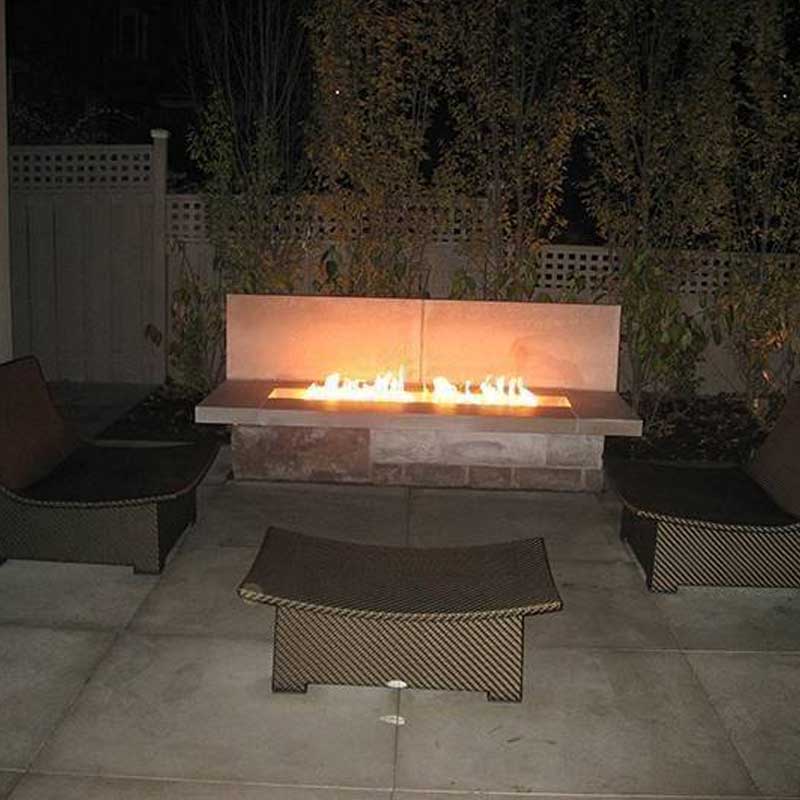 60" x 24" Rectangle. S - Burner Ready to Finish Package | Starting at $2,842 - Outdoor Fire and Patio