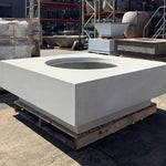 Load image into Gallery viewer, 60" x 60" Midway Concrete Fire Table - Outdoor Fire and Patio