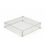 Load image into Gallery viewer, Square Fire Pit Glass Wind Guards - Outdoor Fire and Patio