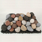 Load image into Gallery viewer, Ceramic Fire Rocks Calico Set 24&#39;&#39;
