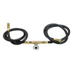 Load image into Gallery viewer, Natural Gas Fire Pit Installation Kit with Chrome Key Valve