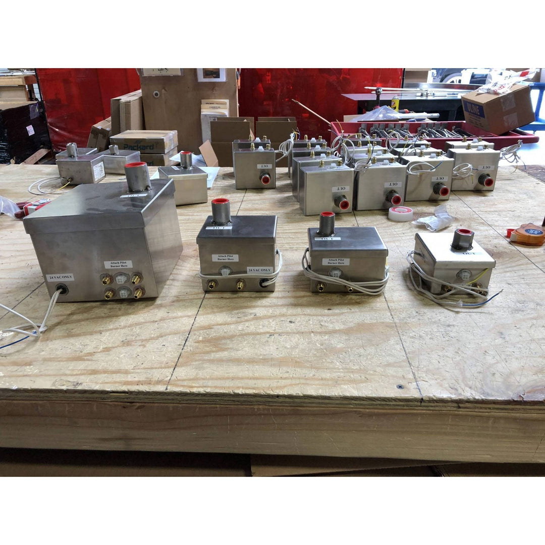 All Weather Electronic Ignition System (AWEIS) 24v - High Capacity - Up to 780k Btu/hr. - Outdoor Fire and Patio