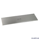Load image into Gallery viewer, American Fireglass Stainless Steel Rectangle Cover - Outdoor Fire and Patio