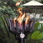 Load image into Gallery viewer, Gas Tiki Torch Manual Light Maui Style - Outdoor Fire and Patio
