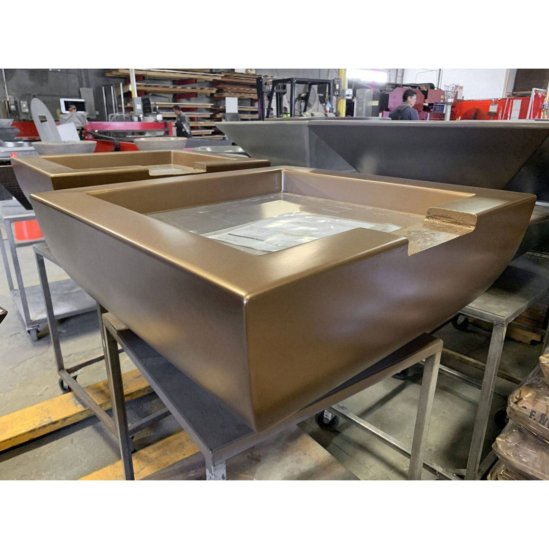 Avalon Concrete Fire Bowl - Outdoor Fire and Patio