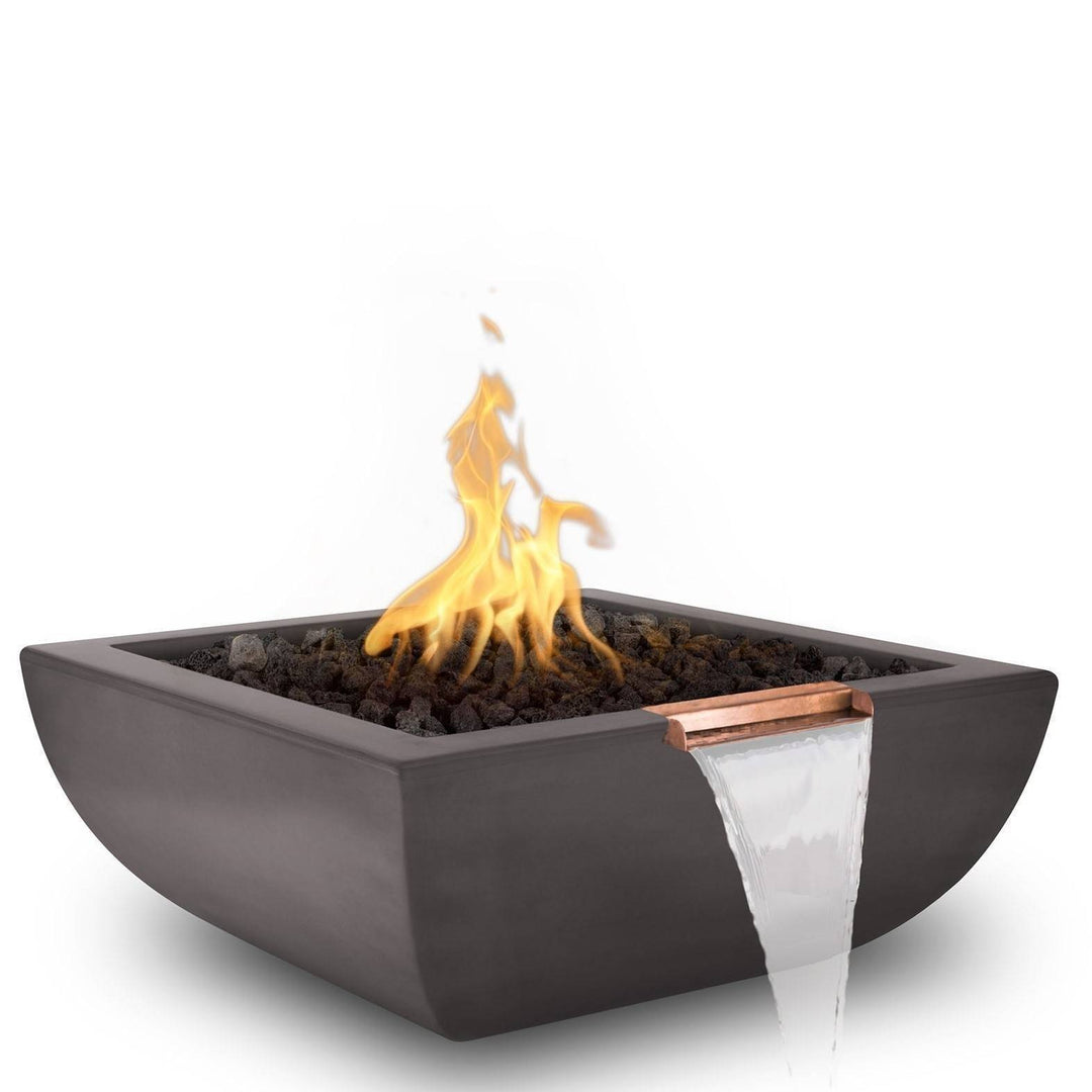 Avalon Pool Fire and Water Bowl - Outdoor Fire and Patio