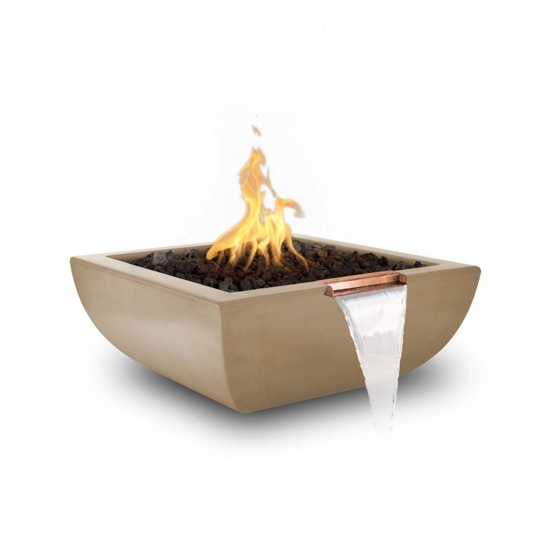 Avalon Pool Fire and Water Bowl - Outdoor Fire and Patio