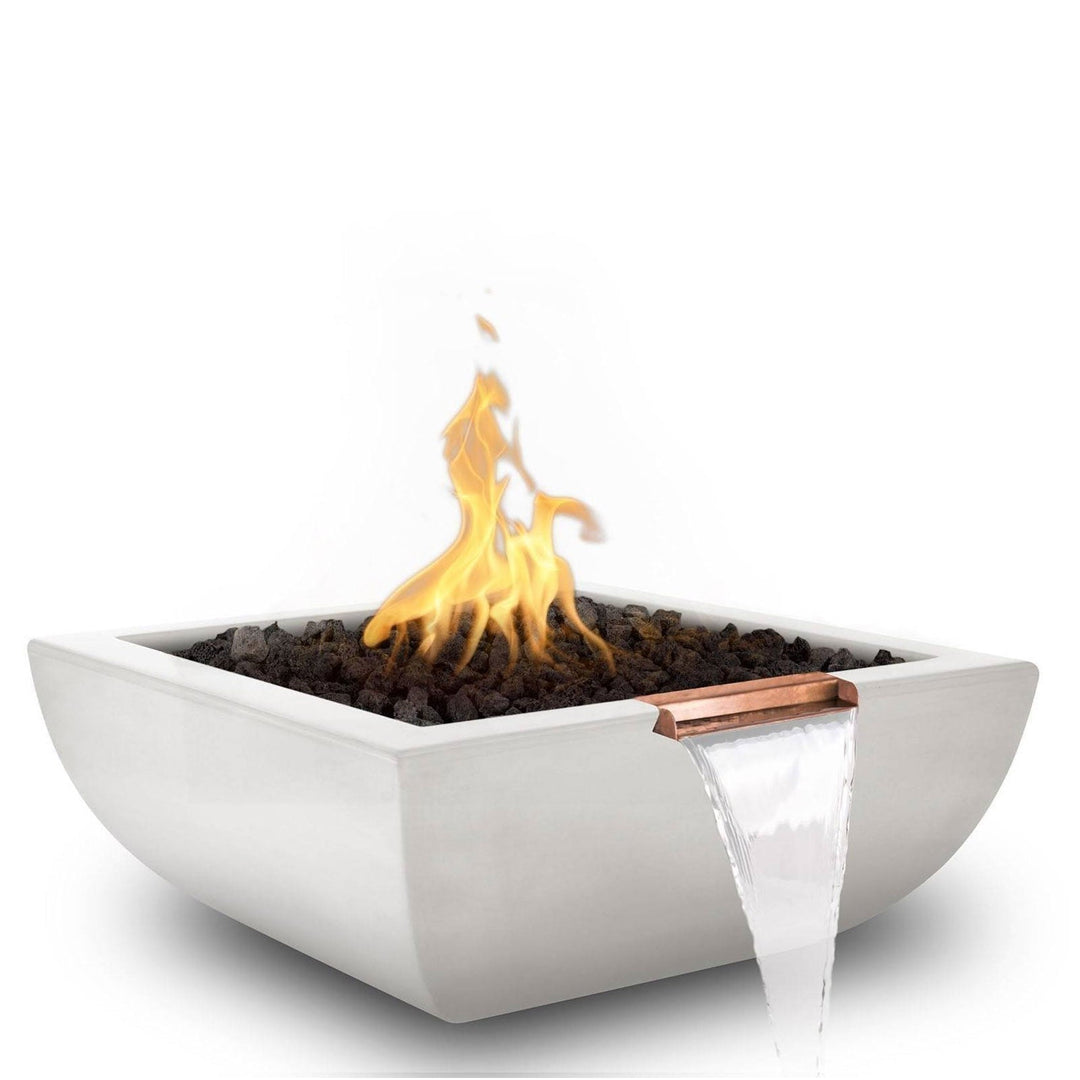 Avalon Pool Fire and Water Bowl - Outdoor Fire and Patio