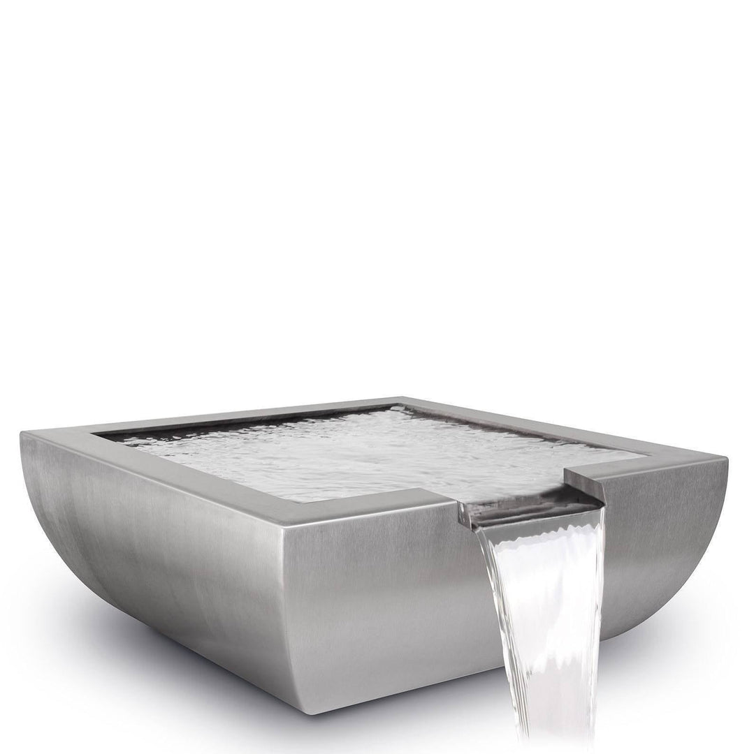 Avalon Pool Water Bowl - Stainless Steel - Outdoor Fire and Patio