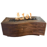 Load image into Gallery viewer, Big Sur Wood Grain Fire Pit Table - Outdoor Fire and Patio