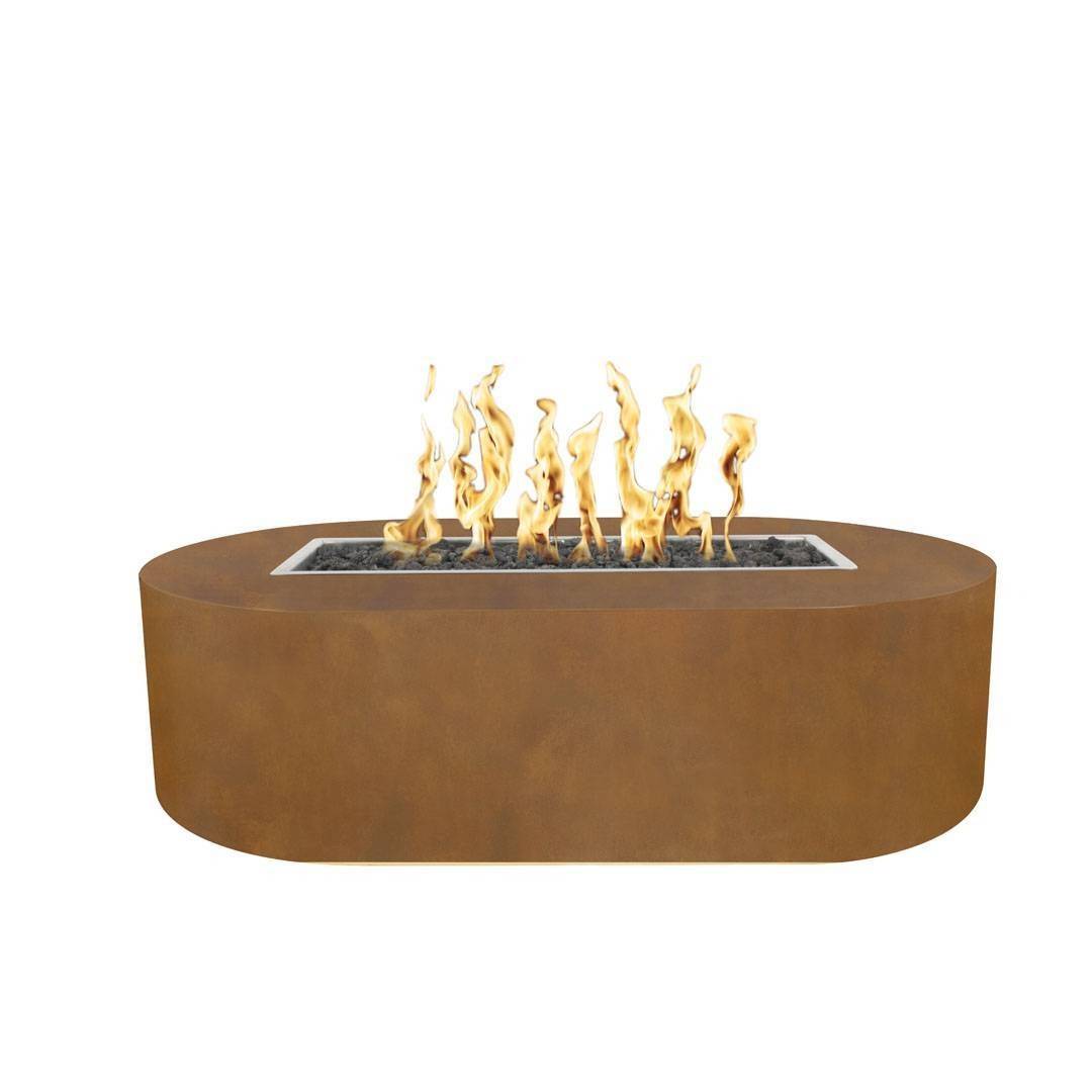Bispo Steel Fire Pit Table - Outdoor Fire and Patio