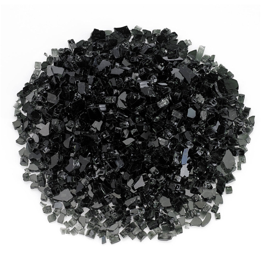 1/4" Black Fire Glass