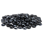 Load image into Gallery viewer, Onyx Black Fire Glass Beads