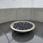 Load image into Gallery viewer, 1/2&quot; Black Reflective Fire Glass