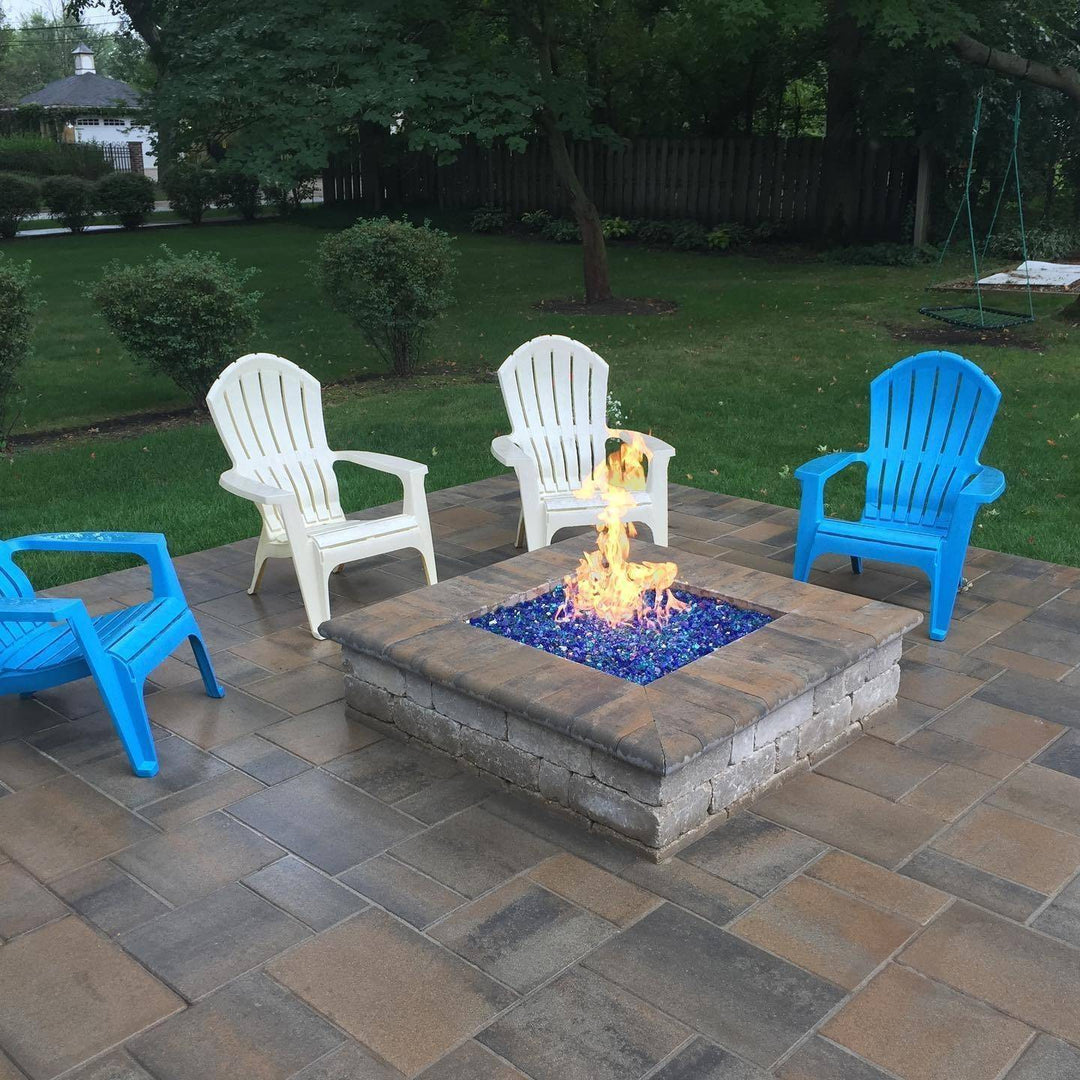 1/2" Bora Bora Reflective Fire Glass