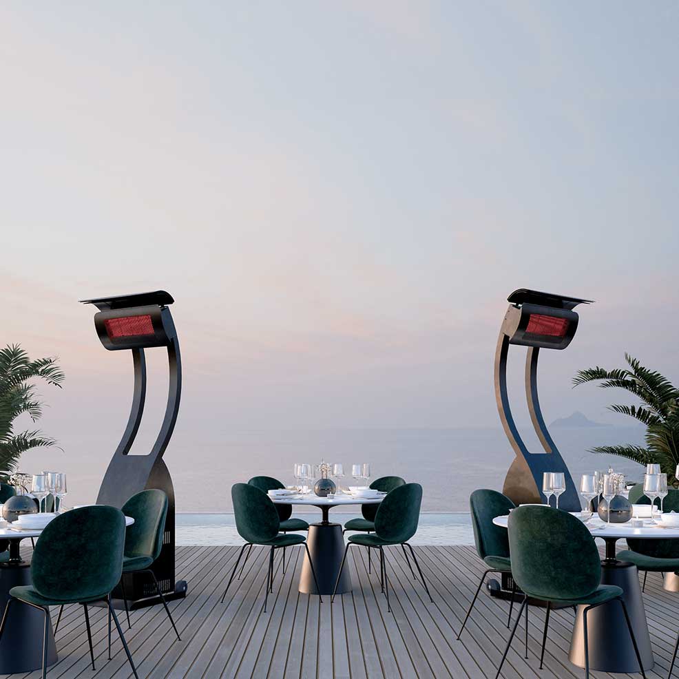 Bromic Portable Gas Heater - Outdoor Fire and Patio