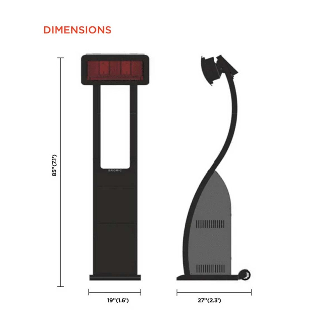 Bromic Portable Gas Heater - Outdoor Fire and Patio