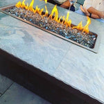 Load image into Gallery viewer, 1/2&quot; Bronze Reflective Fire Glass
