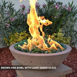 Load image into Gallery viewer, Classic Concrete Pool Fire Bowl W/ Scupper
