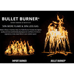 Load image into Gallery viewer, Square Stainless Steel Bullet Burner
