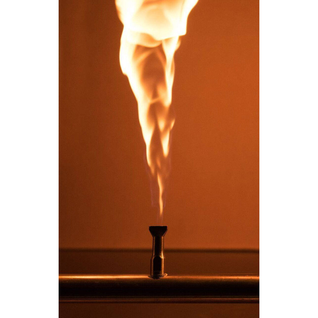Round Flat Pan w/ Bullet Burner (18" - 60")