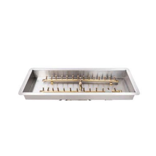 Linear Drop In Pan w/ 'H' Bullet Burner (24" - 84")