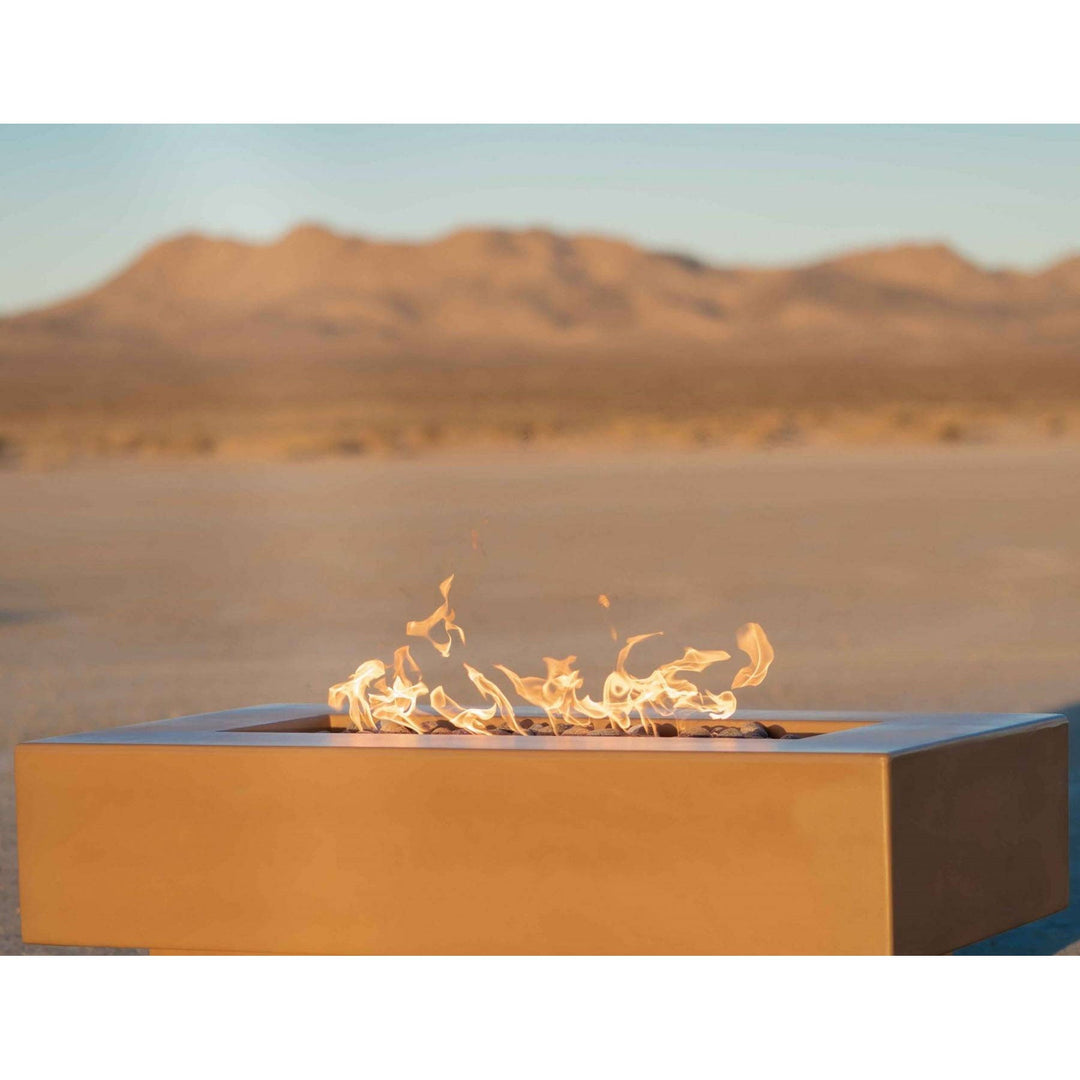 Cabo Linear Fire Pit Table - Outdoor Fire and Patio