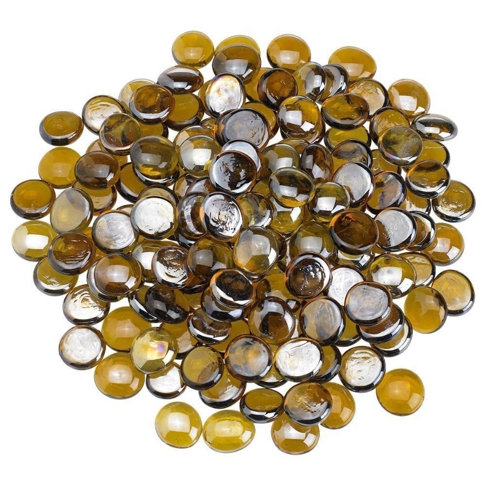 Caramel Fire Glass Beads - Outdoor Fire and Patio